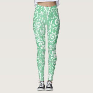 Grönt Bandana Leggings