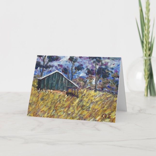 Grönt Barn Kort (Framsida)