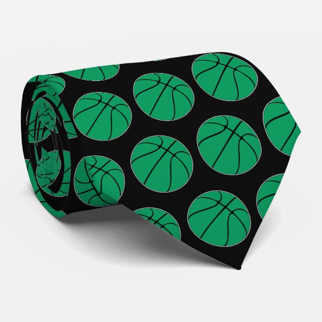 Grönt Basketball Coach eller Player Team Banquet Slips (Rullad)
