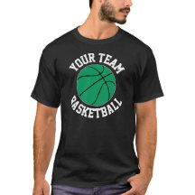Grönt Basketball Team Namn, Player Namn och nummer