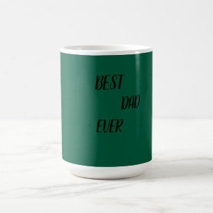 Grönt "Bästa Pappa någonsin Kaffemugg