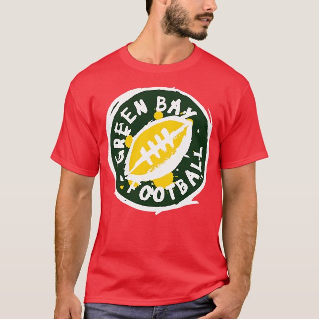 Grönt Bay 1 T Shirt (Framsida)