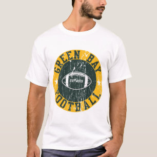 Grönt Bay Football T Shirt