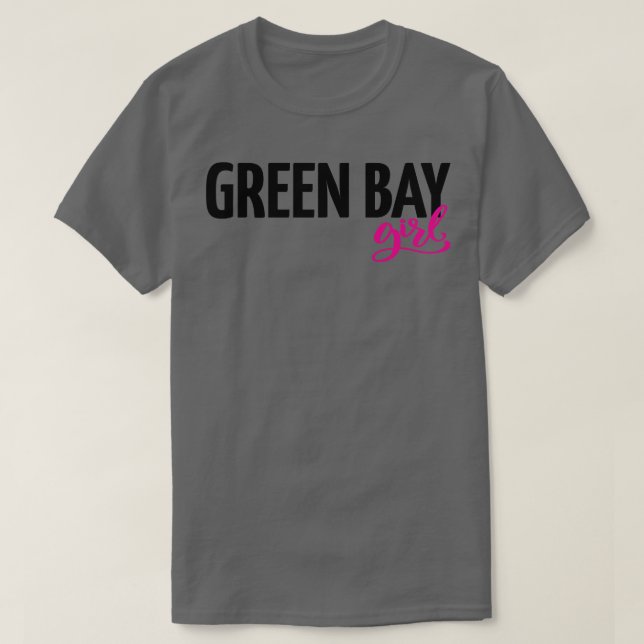 Grönt Bay Girl T Shirt (Design framsida)