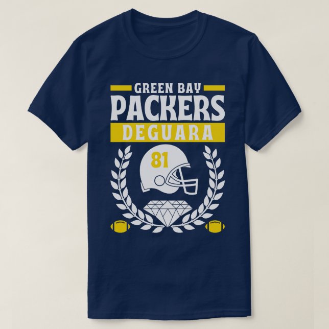 Grönt Bay Packers Deguara 81 Edition T Shirt (Design framsida)