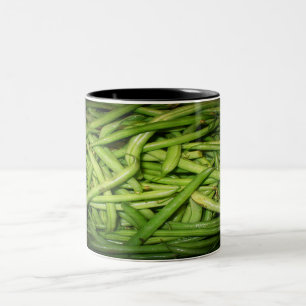 Grönt Beans i Spotlight Två-Tonad Mugg