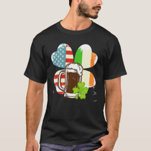 Grönt Beer Day Funny, Lycklig Patrick's Day, Iris T Shirt