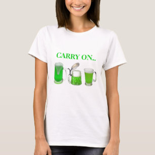 Grönt Beer - fortsätt T Shirt