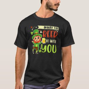 Grönt Beer Irish Drinking Funny St patricks day Ou T Shirt