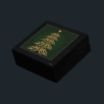 Grönt Bell Julgran Gift Box Smyckeskrin<br><div class="desc">Vilket bättre sätt att presentera den speciella gåvan än att lägga den i en originalpresentlåda av trä, det är en unik och praktisk gåva i sig. Lägg till klockan, smycken, nycklar till den nya bilen, spelar ingen roll. En gåva inuti en gåva till en speciell överraskning i extra. Av lackerat...</div>