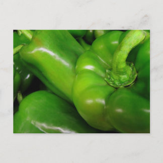 Grönt Bell Peppers Gift Range Vykort