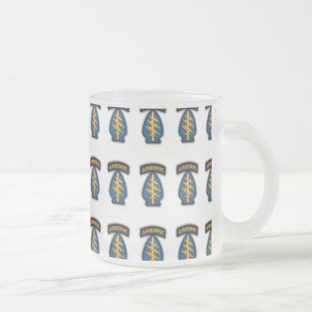 grönt berets sfg vietnam krig frosty Mugg (Höger)