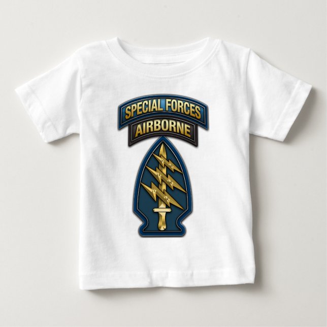 Grönt Berets SSI Speciell Edition Tee Shirt (Framsida)
