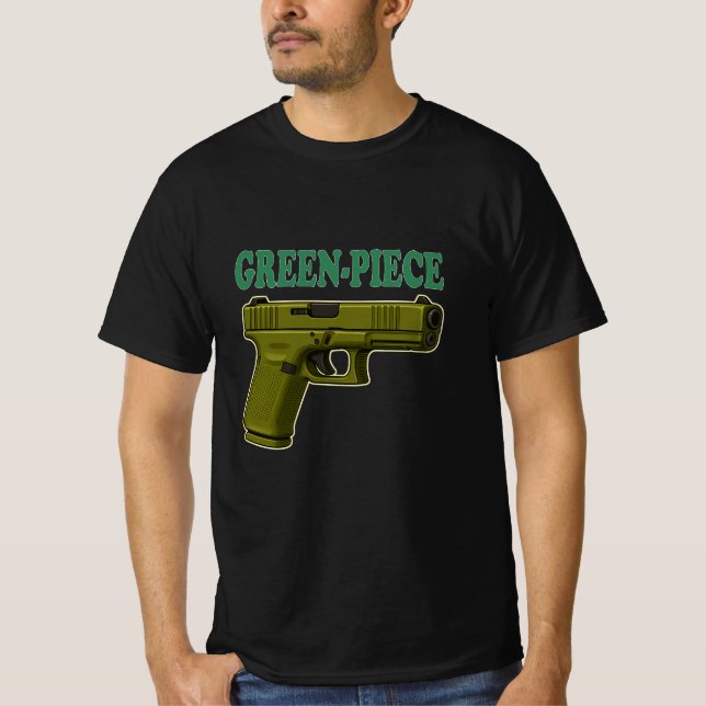 Grönt Biet T Shirt (Framsida)