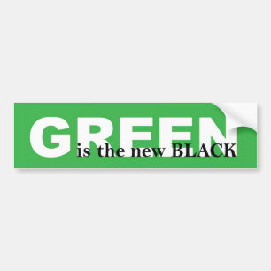 Grönt Bildekal