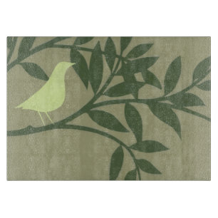 Grönt Bird Pery på Grönt Gren