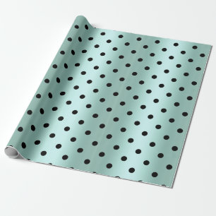 Grönt Black Spot ELEGANT BIRTHDAY BRÖLLOP WRAP Presentpapper