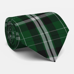 Grönt Black White Large Play Tartan Flanell Slips