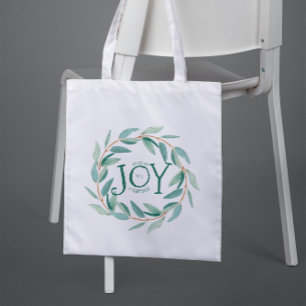 Grönt Blad Julbragtext Joy-mall Tygkasse