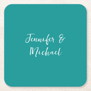 grönt blått för kalligrafi av professionell underlägg papper kvadrat