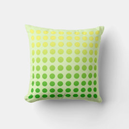 Grönt bleknar Polka pricker design kudder 2 Kudde