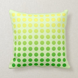 Grönt bleknar Polka pricker design kudder 2 Kudde