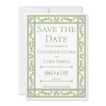 Grönt Blommigt Botanical Garden Wedding