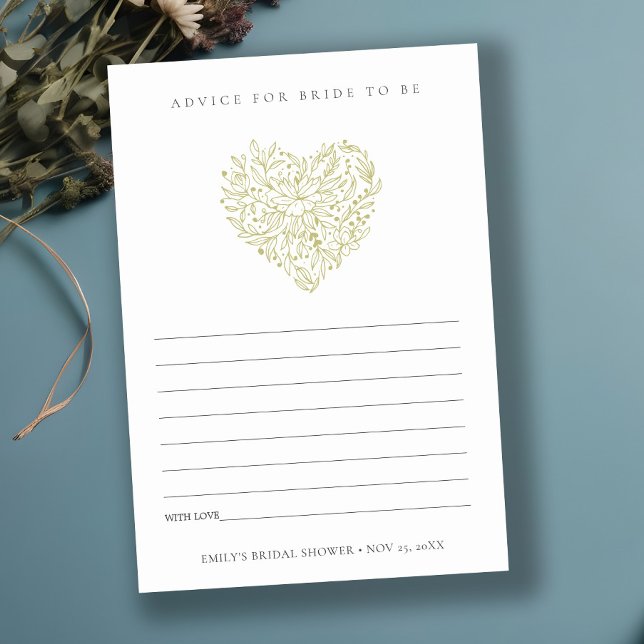 Grönt Blommigt Hjärtråd för Möhippa av blod Tilläggskort (Skapare uppladdad)