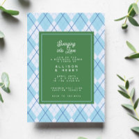 Grönt Blue Argyle Golf Swing Rehearsal Middag