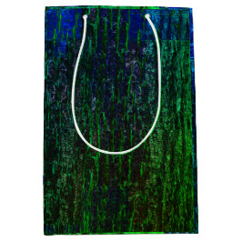 grönt Blue gradient glitch träd bark