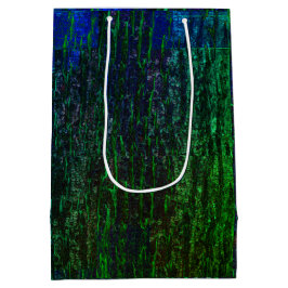 grönt Blue gradient glitch träd bark