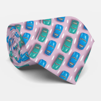 GRÖNT BLUE ROSA MODERN CAR DESIGN NECK TID SLIPS