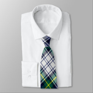 Grönt Blue White Play-julen Necktie Slips