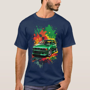 Grönt BMW E39 T Shirt