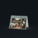 Grönt Boho Polka-punkt med femfoto Helgkort<br><div class="desc">Den här grönten är ett femfoto-helgdag-kort med en prickad docka. Det är perfekt för din moderna bohemiska land-Julhälsningar. Det klassiska, rustiska men finstilta, handritade teckensnittet ge är en snygg vintage som ser söt och enkel ut. Polka dots kom i jordtoner av rött, sage grönt, rosa, terrakotta, rost och tan. Utformningen...</div>