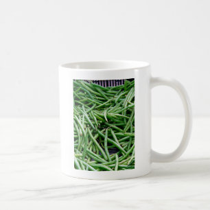 Grönt bönor kaffemugg