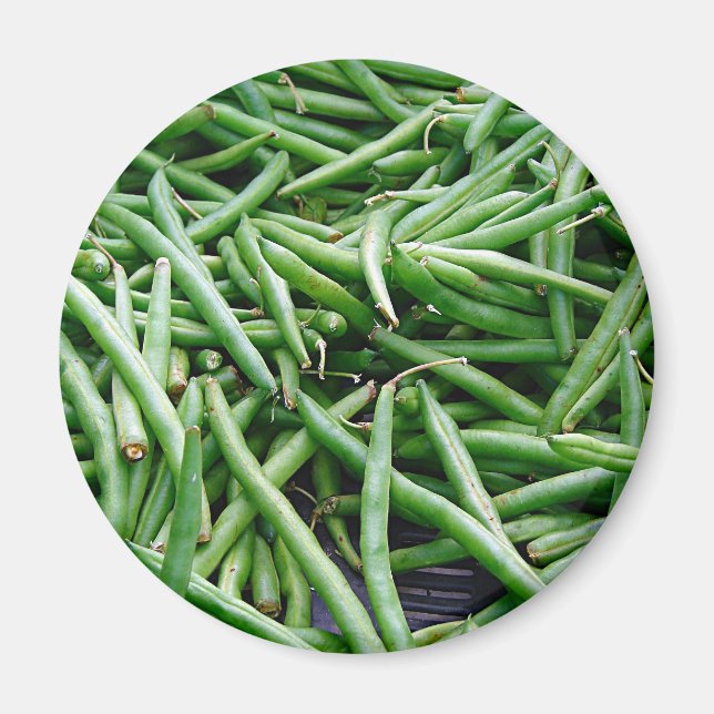 Grönt bönor magnet (Framsidan)