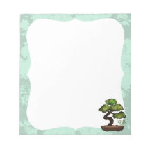 Grönt Bonsai grunge-bakgrunden "Tillväxt"