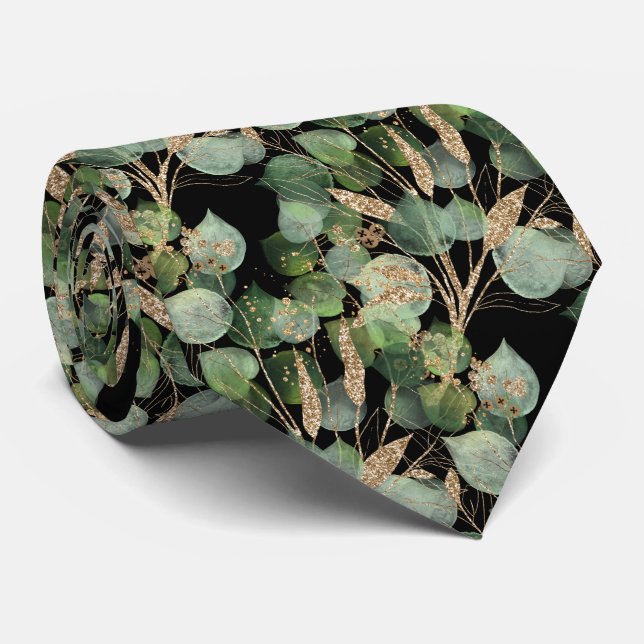 GRÖNT BOTANICAL EUCALYPTUS MANAR TIE SLIPS (Rullad)