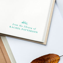 Grönt botaniskt från bibliotek från Custom Name