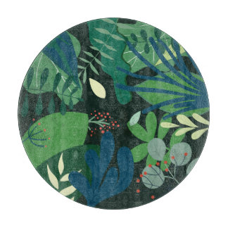 Grönt Botaniskt: Illustration av tropiska Löv