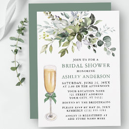 Grönt Bow för vattenfärgen Greenery Möhippa Sage   Inbjudningar