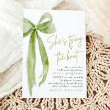 Grönt Bow Hon Gifter sig Möhippa