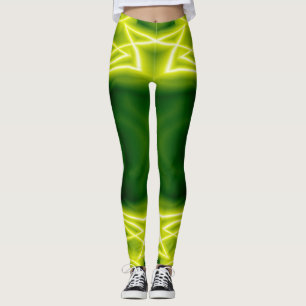 Grönt boxas leggings