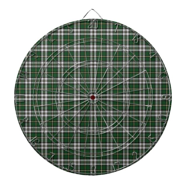 Grönt Breton tartan Darttavla (Framsidan)