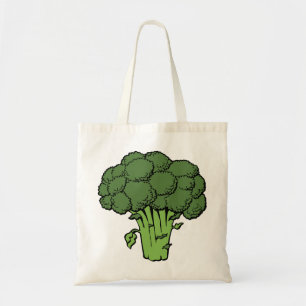 Grönt Broccoli Tygkasse