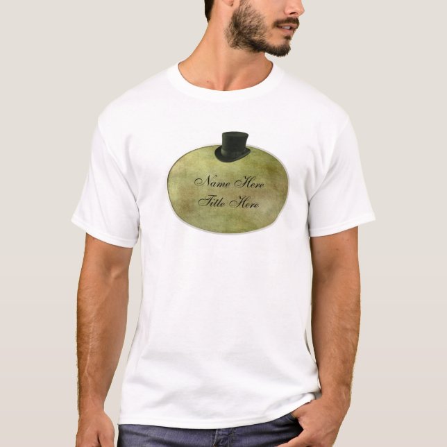 Grönt Bröllop Anpassningsbar Marskalkar Tshirt Tee (Framsida)