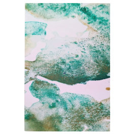 grönt brunlera vattenfärgen struktur metall art