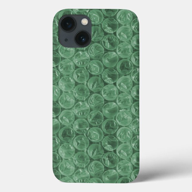 Grönt Bubbelskrot mönster Fodral-Mate iphone case (Baksida)