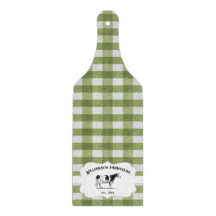 Grönt Buffalo Placed Farm Cow Cow Caking Board
